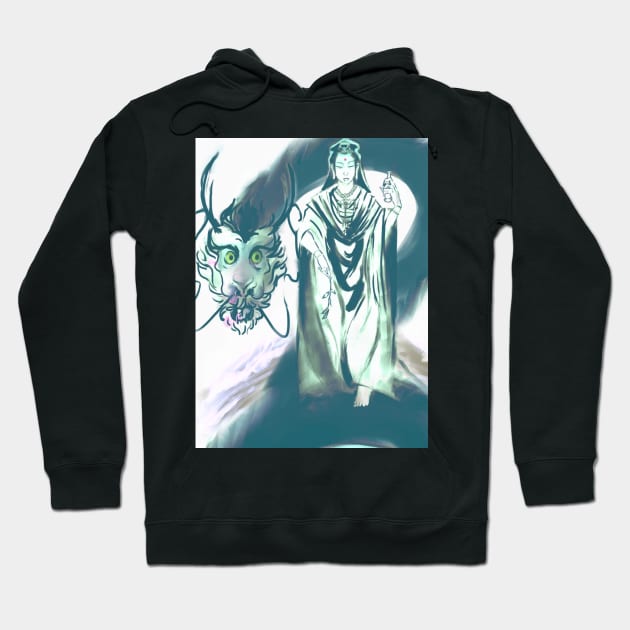 Quan Yin Hoodie by Vanessnessss